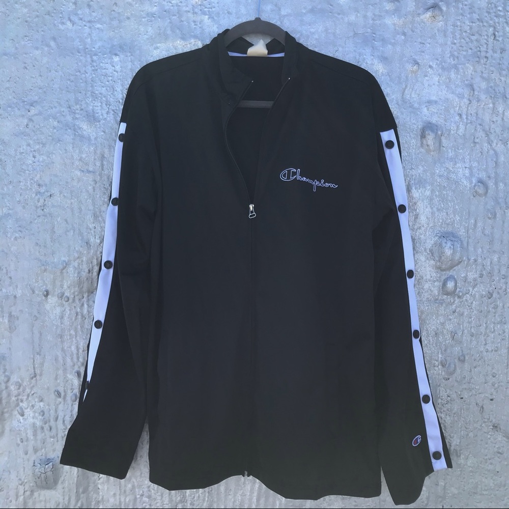 Mens Champion Prem Reverse Weave Track Jacket NWT
